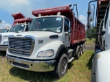 2012 Freightliner M2112 Tri Axle Dump Truck