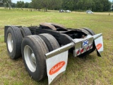 Tandem Axle Tractor Rear End with Fifth Wheel