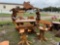 Teak Wood Bar w/ Four Teak Wood Stools