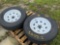 4 Unused Trailer Tires and Wheels