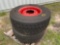 2 Used Equipment Tires