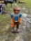 Small Cowboy Wood Lawn Ornament