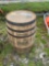 Wooden Whiskey Barrel