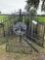 Wrought Iron Single Gate w/ Tree Symbol