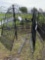 One Set of Wrought Iron Gates w/ Horse Symbol