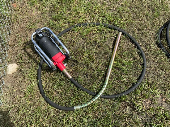 Unused Mustang CV 3500 concrete vibrator