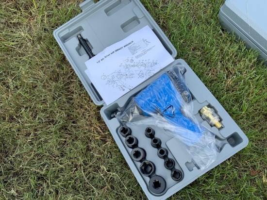 Unused 1/2in drive air impact wrench kit