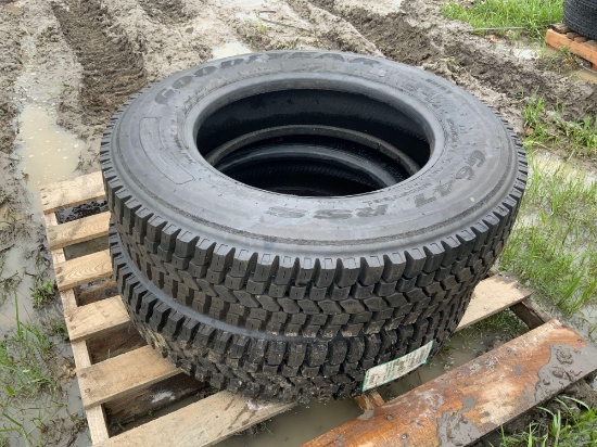 2 Unused Goodyear Tires