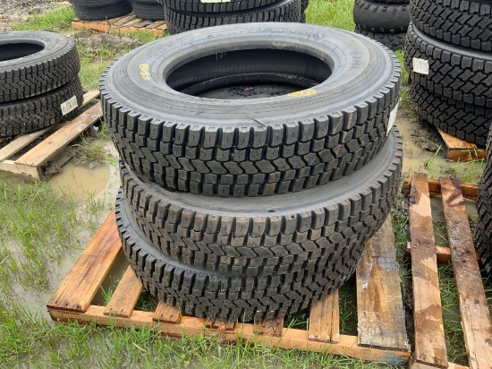 3 Unused Bridgestone Tires