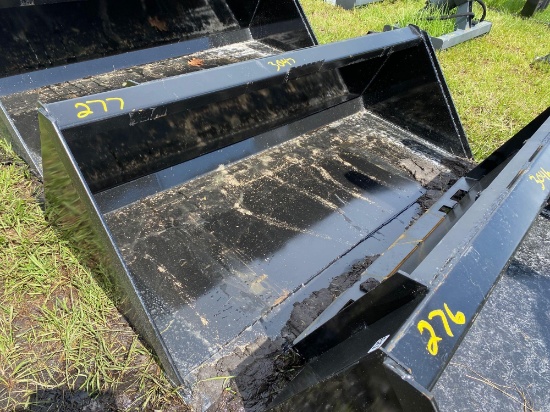 Unused Skid Steer Bucket 66in