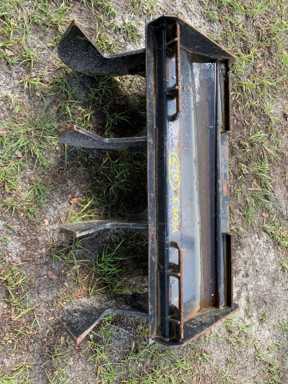 Skid Steer 4 Shank Ripper Attachment
