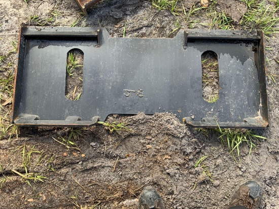 Skid Steer Plate