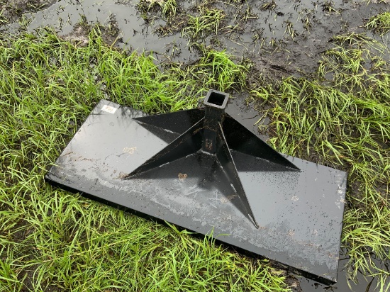 Unused Skid Steer Trailer Mover Attachment