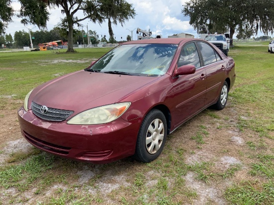 2003 Toyota Camry Passenger Car