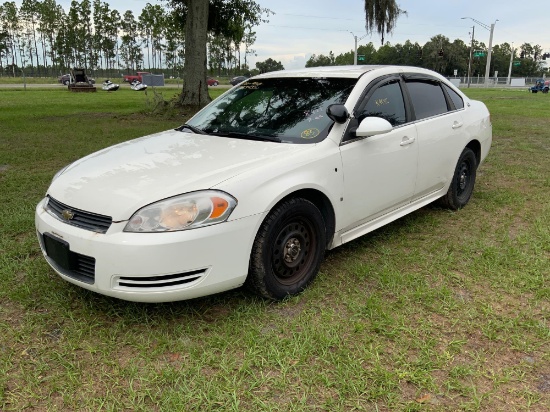 2009 Chevrolet Impala 4 Door Police Cruiser