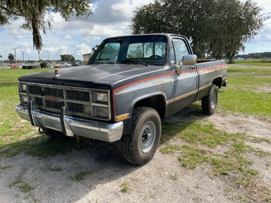1984 GMC 1500 4x4 Pickup Truck