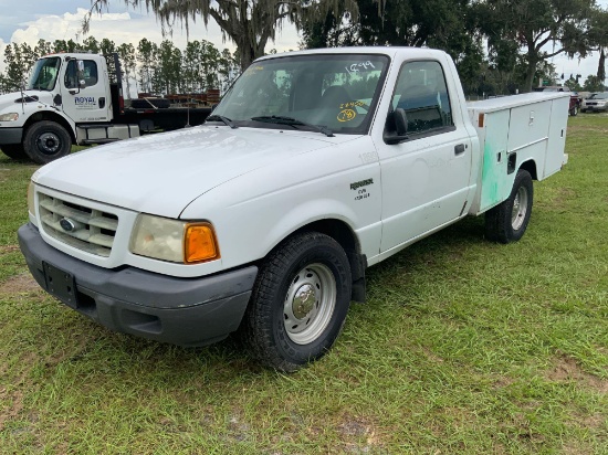 2001 Ford Ranger Service Pickup Truck