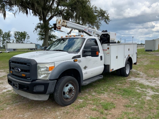 2012 Ford F-550 Service Crane Truck