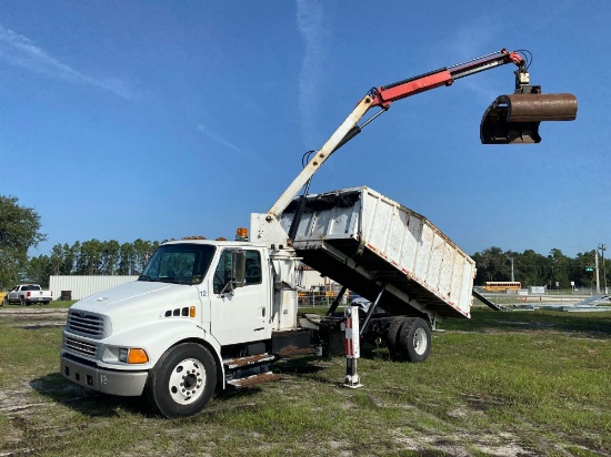 2007 Sterling Acterra Grapple Dump Truck
