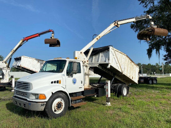 2007 Sterling Acterra Grapple Dump Truck
