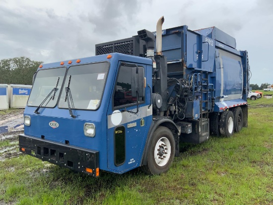 2012 Crane Carrier Co. T/A 27YD Wayne Curbtender Garbage Truck