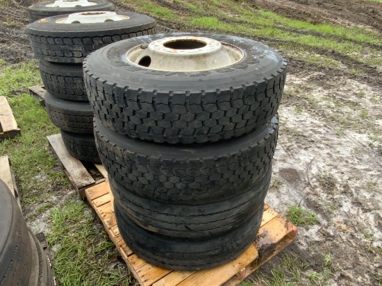 4 Used Tires