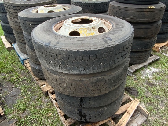 4 Used Tires