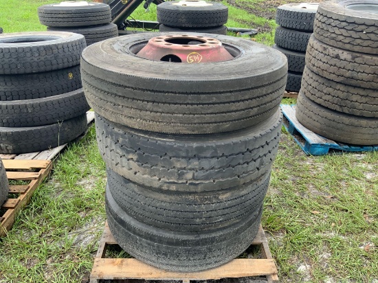 4 Used Tires