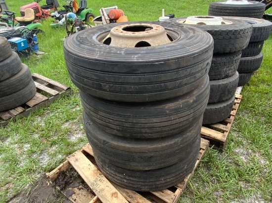 4 Used Tires