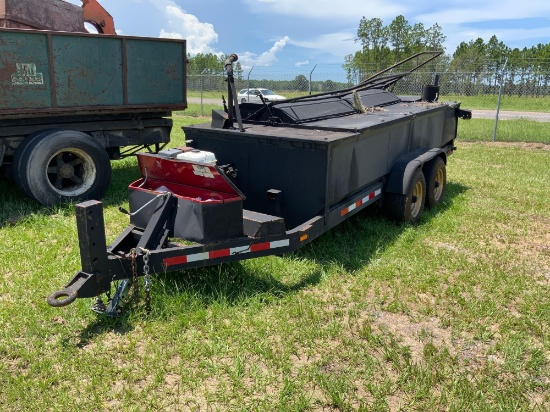 Tar Kettle T/A Trailer with Gas Engine