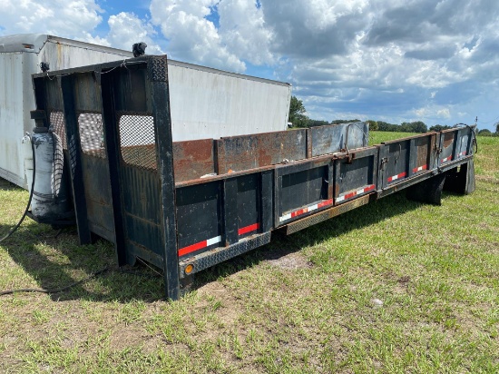 24FT T/A Lube Truck Body