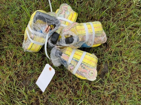 Bundle of Four Ratchet Straps