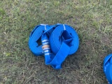 2 Unused 2in x 50ft discharge water hoses