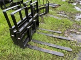 Unused Skid Steer Walk Through Forks