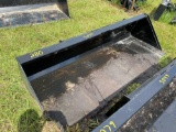 Unused Skid Steer Bucket 84in