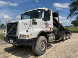 2006 Volvo VHD Tri-Axle Rolloff Dumpster Truck