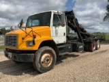 2001 Freightliner T/A Roll Off Dumpster Truck