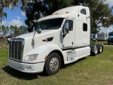 2012 Peterbilt 587 Sleeper Truck Tractor