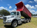 2012 Freightliner M2112 Tri Axle Dump Truck