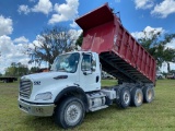 2012 Freightliner M2112 Tri Axle Dump Truck