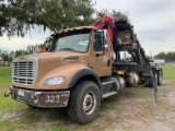 2012 Freightliner M2 T/A Palfinger Z-Fold Galbreath Rolloff Truck