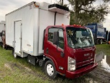 2013 Isuzu NPR-HD Cabover Reefer Box Truck