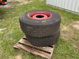 2 Used Equipment Tires