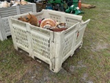 Box of Miscellaneous Tanks and Cans