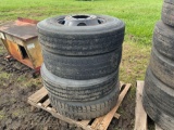 4 Truck Tires 11R22.5