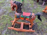 Wooden Rocking Horse