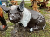 Large Pig Lawn Ornament