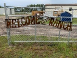 Welcome to the Ranch Sign