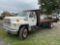 1994 Ford F700 Flatbed Hauling Truck with Ramps