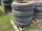 Pallet of Tires - 8 Tires